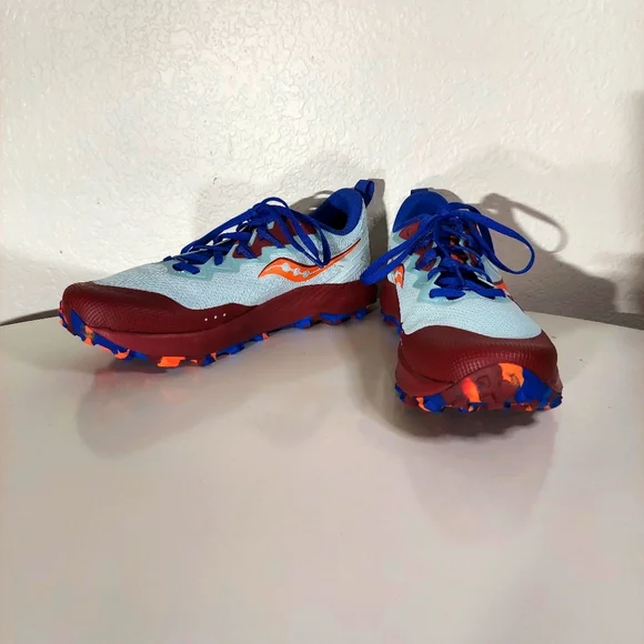 Saucony x REI Co Op Peregrine 14 Portal Atom Running Outdoor Sneakers MN Size 10 - Picture 12 of 16